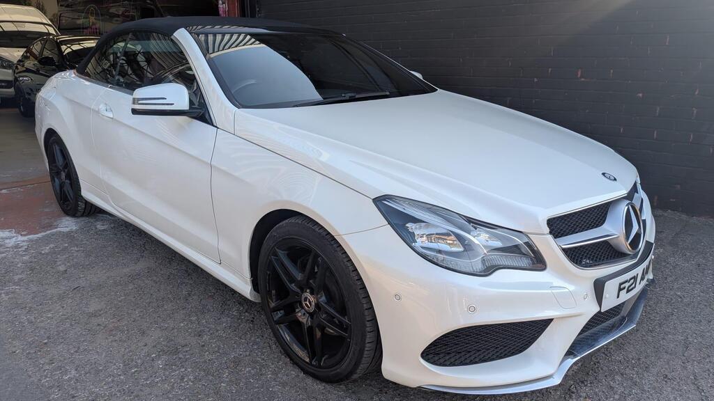 2014 Mercedes-Benz E Class 2.1 E220 BlueTEC AMG Line Cabriolet 2dr